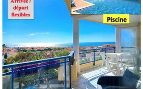 Plain-Pied, Terrasse, Piscine, Pleine Vue Mer, Plage A 6' A Pied, Parking, Wifi