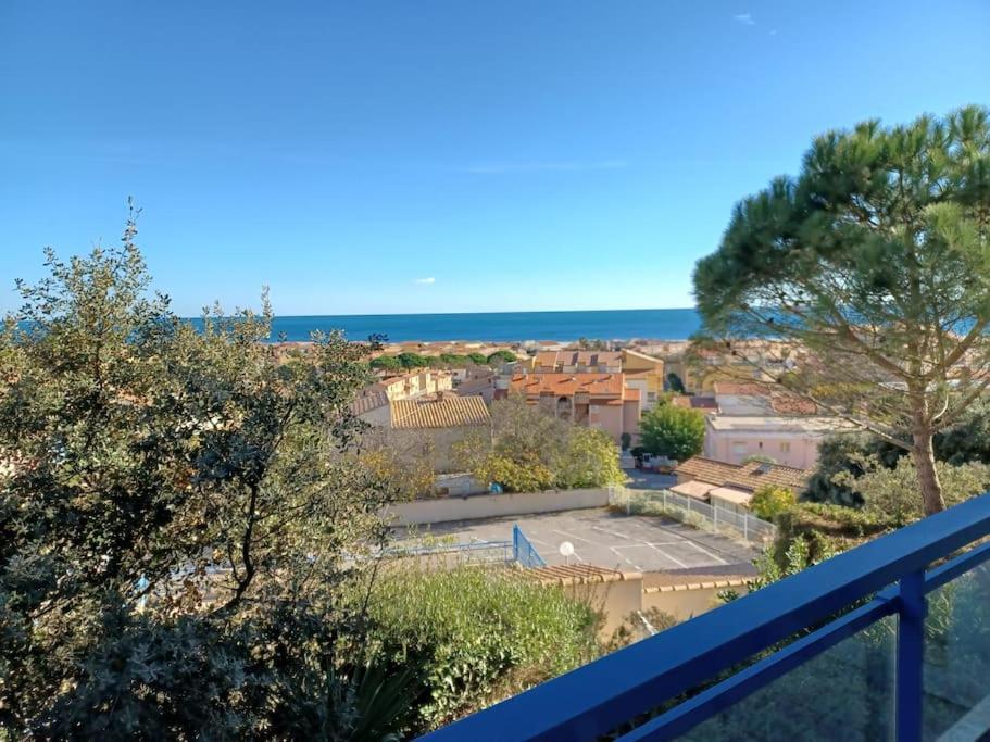 Plain-Pied, Terrasse, Piscine, Pleine Vue Mer, Plage A 6' A Pied, Parking, Wifi Fleury  Exterior foto