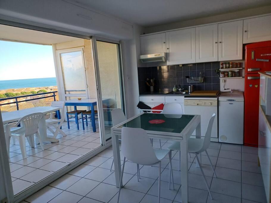 Plain-Pied, Terrasse, Piscine, Pleine Vue Mer, Plage A 6' A Pied, Parking, Wifi Fleury  Exterior foto