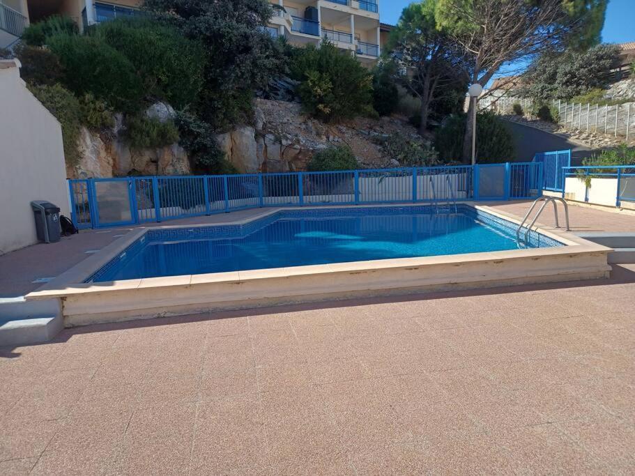 Plain-Pied, Terrasse, Piscine, Pleine Vue Mer, Plage A 6' A Pied, Parking, Wifi Fleury  Exterior foto